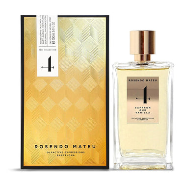 No.4 Saffron Oud Vanilla EDP Unisex by Rosendo Mateu, 100 ml