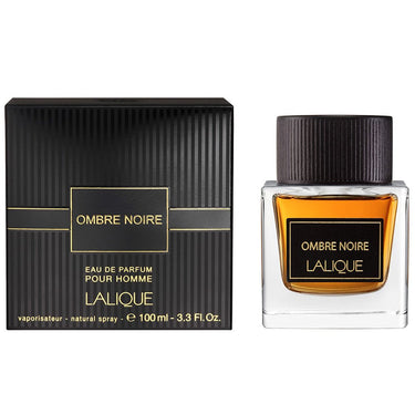 Ombre Noir EDP for Men by Lalique, 100 ml - Fragmetics.com