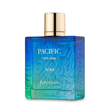Pacific Aura EDP for Men by Rayhaan, 100 ml - Fragmetics.com
