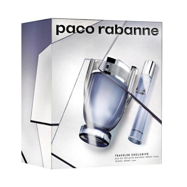 Paco Rabanne Invictus Gift Set for Men, EDT 100Ml + EDT 20Ml - Fragmetics.com
