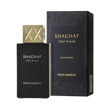 Shaghaf Oud Aswad EDP Unisex by Swiss Arabian, 75 ml - Fragmetics.com