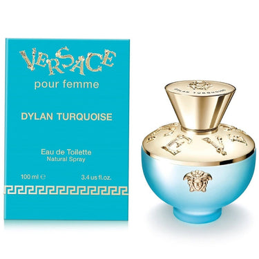 Versace Pour Femme Dylan Turquoise EDT for Women by Versace, 100 ml - Fragmetics.com