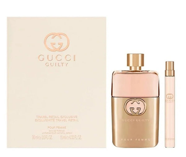 Gucci Guilty Pour Femme Gift Set, EDP 90Ml + EDP 10Ml - Fragmetics.com