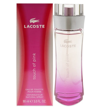 Touch of Pink EDT for Women by Lacoste, 90 ml - Fragmetics.com