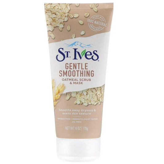 St. Ives Gentle Smoothing Oatmeal Scrub & Mask,170 g