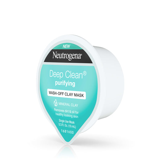 Neutrogena Deep Clean Purifying Clay Mask Pod, 10 ml