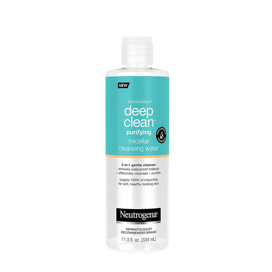 Neutrogena Deep Clean Purifying Micellar Cleanse Water, 343 ml