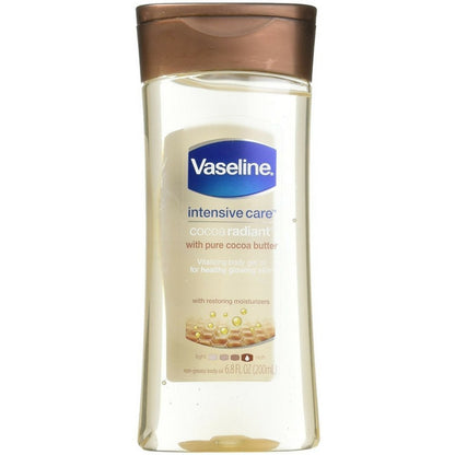 Vaseline Intensive Care Gel Cocoa Radiant Oil, 200 ml