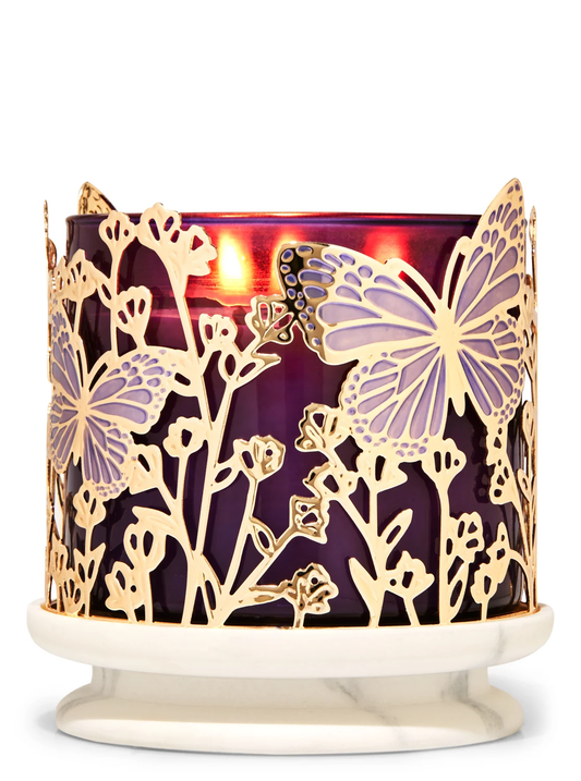 Bath & Body Works Butterflies & Branches 3-Wick Candle Holder