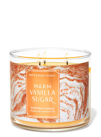 Bath & Body Works Warm Vanilla Sugar 3-Wick Candle