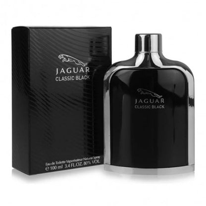 Classic Black EDT for Men by Jaguar, 100 ml