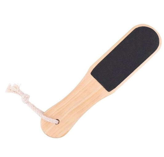 Globalstar Double Sided Wood Foot File with String