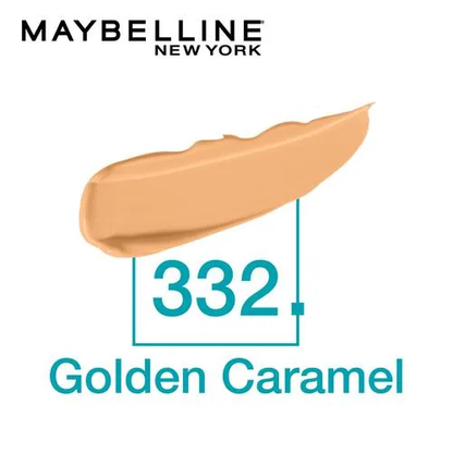 Maybelline New York Fit Me Matte Poreless + Liquid Foundation SPF22 - 332 Golden Caramel