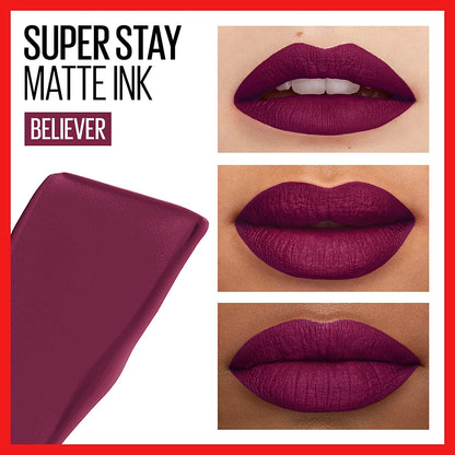 Maybelline New York Super Stay Matte Ink Liquid Lipstick - 40 Believer