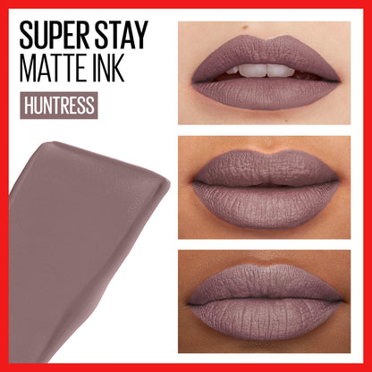 Maybelline New York Super Stay Matte Ink Liquid Lipstick - 90 Huntress