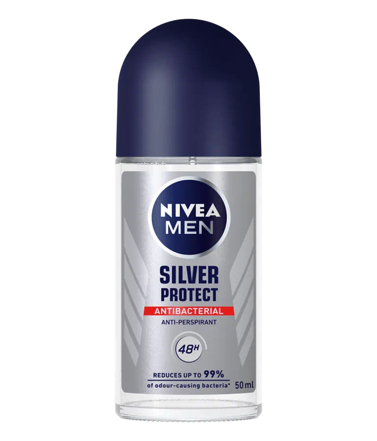 Nivea Men Silver Protect Anti-Perspirant Deodorant Roll On - 50 ml