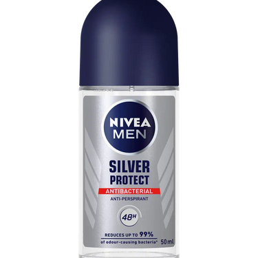Nivea Men Silver Protect Anti-Perspirant Deodorant Roll On - 50 ml