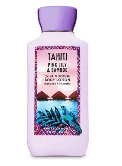 Bath & Body Works Pink Lily & Bamboo Super Smooth Body Lotion, 236 ml