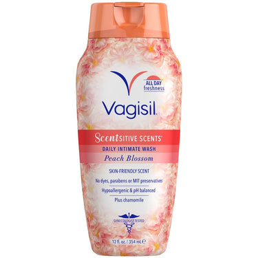 Vagisil Scentsitive Scents Daily Intimate Wash, Peach Blossom -354 ml